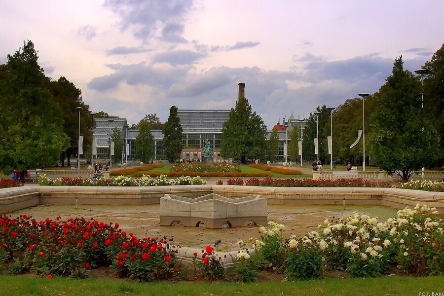 Palmiarnia Poznańska w parku Wilsona